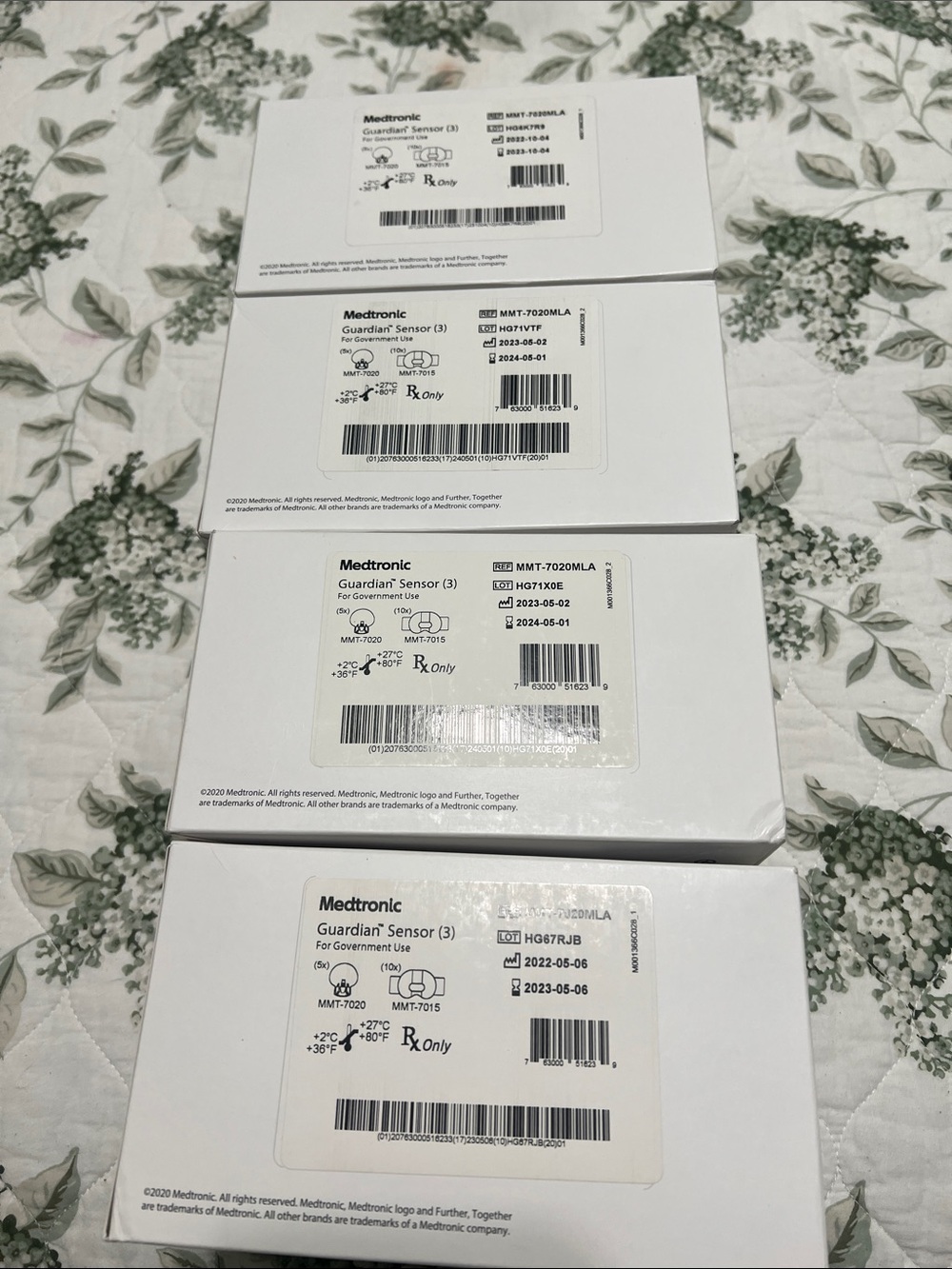 18 total Guardian Sensor (3) -  3 boxes sealed and 1 open box with 3